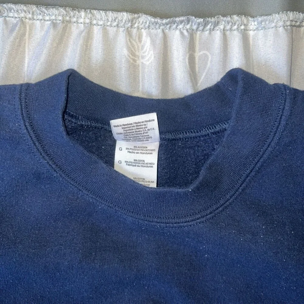 Vintage Up North Mackinac Bridge Michigan Sweatshirt Gilden Heavy Blend Adult L - Picture 6 of 9